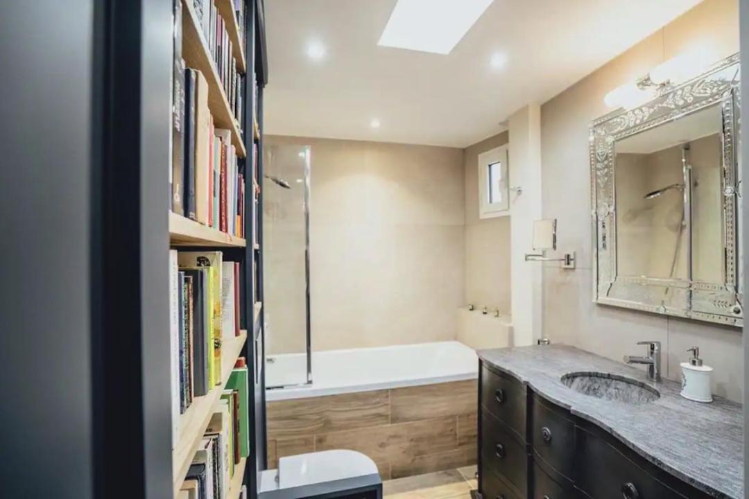 Quartiers Enfants Rouges,Bretagne - Appartement D'Architecte 4P Paris Bagian luar foto