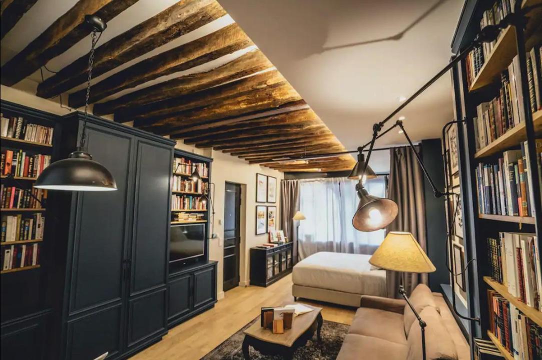 Quartiers Enfants Rouges,Bretagne - Appartement D'Architecte 4P Paris Bagian luar foto
